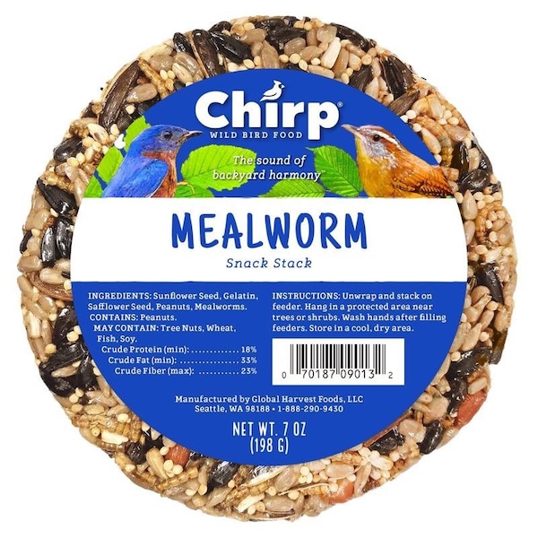 Chirp Chirp Wild Bird Mealworm Wild Bird Food 7 oz 14984 - main